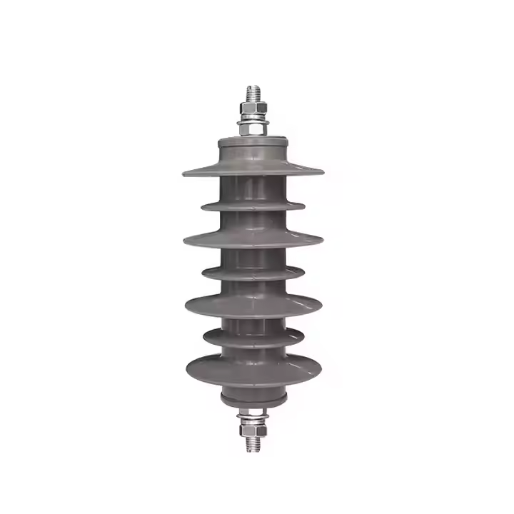 10kV 20KV 33KV 110KV سیلیکون کامپوزیت پلیمری بدون شکاف فلزی روی اکسید رعد و برق صاعقه ارمنستر اکسید فلزی