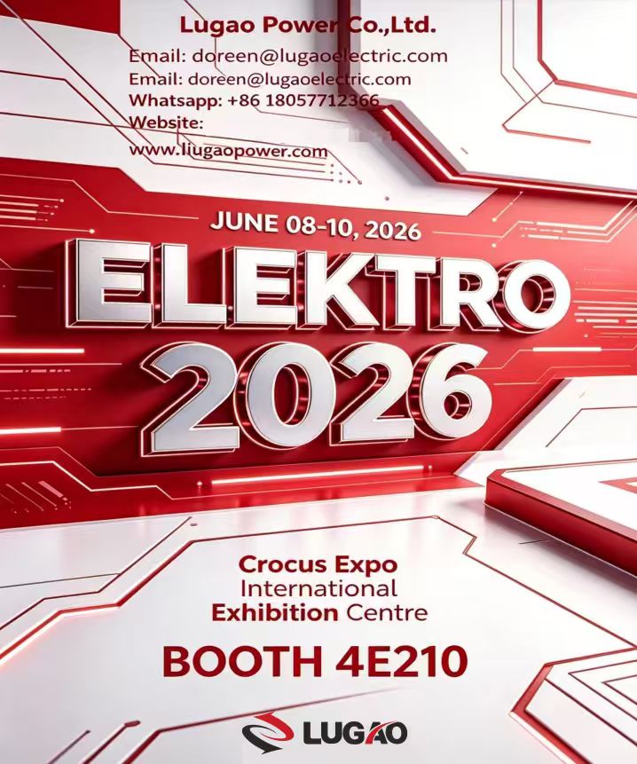 Lugao Power تجهیزات الکتریکی با کیفیت بالا را به ELEKTRO 2026 می آورد